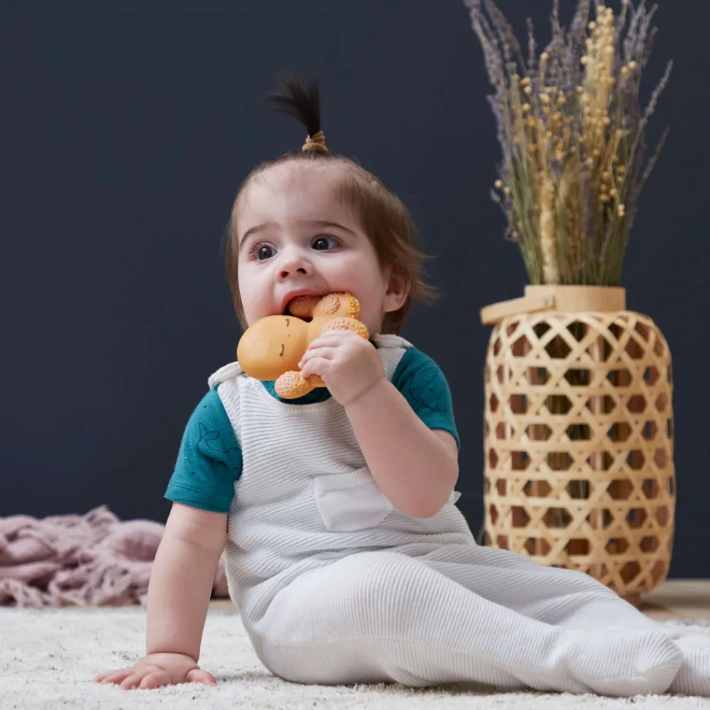 Kaloo Anneau De Dentition En Caoutchouc Naturel - Poulpe^ Anneaux De Dentition