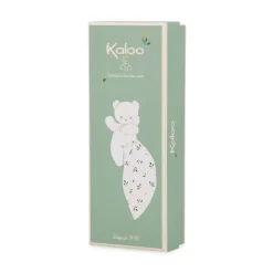 Kaloo Doudou Lapin Carre Douceur Blanc Delicat^ Doudou Bio