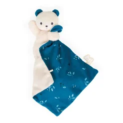 Kaloo Doudou Ours Carre Douceur Noctambule^ Doudou Bleu