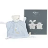 Kaloo Doudou Ourson 4 Noeuds Bleu^ Doudou Bleu