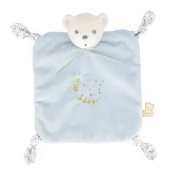 Kaloo Doudou Ourson 4 Noeuds Bleu^ Doudou Bleu