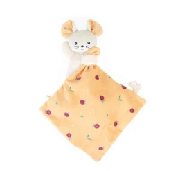 Kaloo Doudou Souris Carre Douceur Fruits De Saison^ Doudou Bio