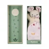 Kaloo Doudou Souris Carre Douceur Jolie Marguerite^ Doudou Rose