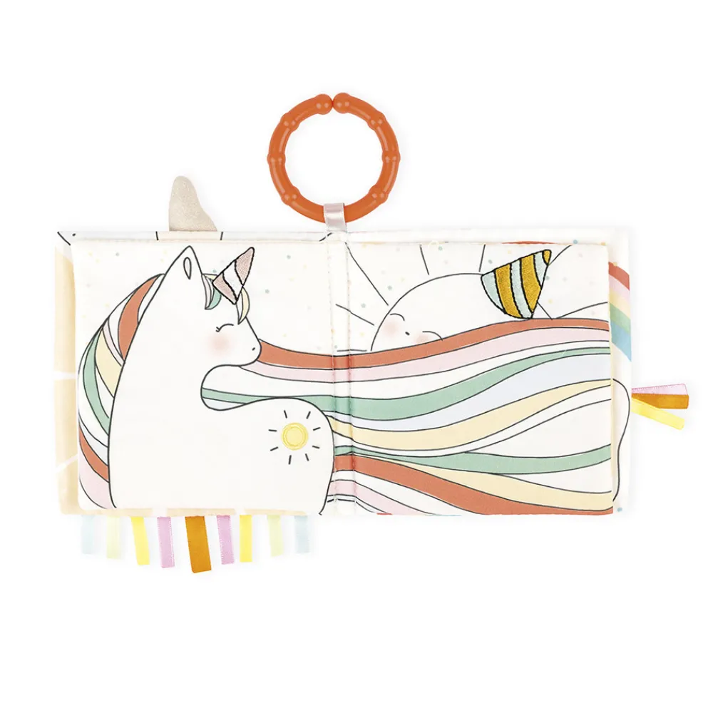 Kaloo Livre D'Éveil "La Licorne Joyeuse"^ Livres En Tissu