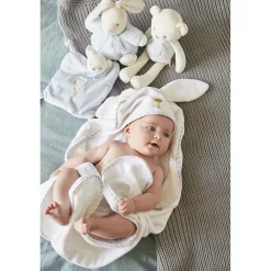 Kaloo Ma Cape De Bain Lapin^ Linge