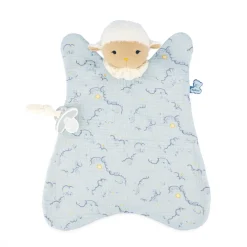 Kaloo Maxi Doudou Coton Bio Mouton^ Doudou Bleu