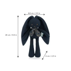 Kaloo Pantin Lapin Bleu Nuit - 25 Cm^ Peluche Lapin