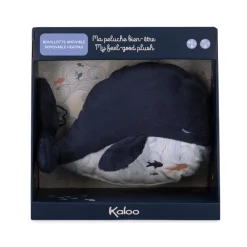 Kaloo Peluche Bouillotte Chaud Et Froid Baleine^ Peluche Bouillotte