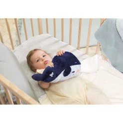 Kaloo Peluche Bouillotte Chaud Et Froid Baleine^ Peluche Bouillotte