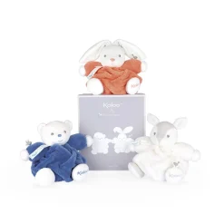 Kaloo Peluche Ourson Patapouf Bleu Ocean - 20 Cm^ Peluche Bleue