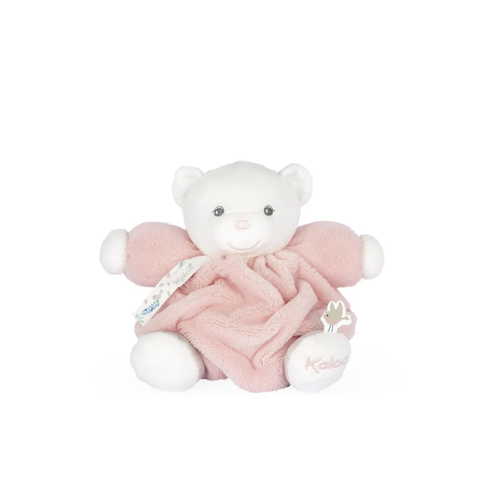 Kaloo Peluche Ourson Patapouf Rose Poudre - 20 Cm^ Peluche Rose