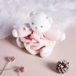 Kaloo Peluche Ourson Patapouf Rose Poudre - 20 Cm^ Peluche Rose